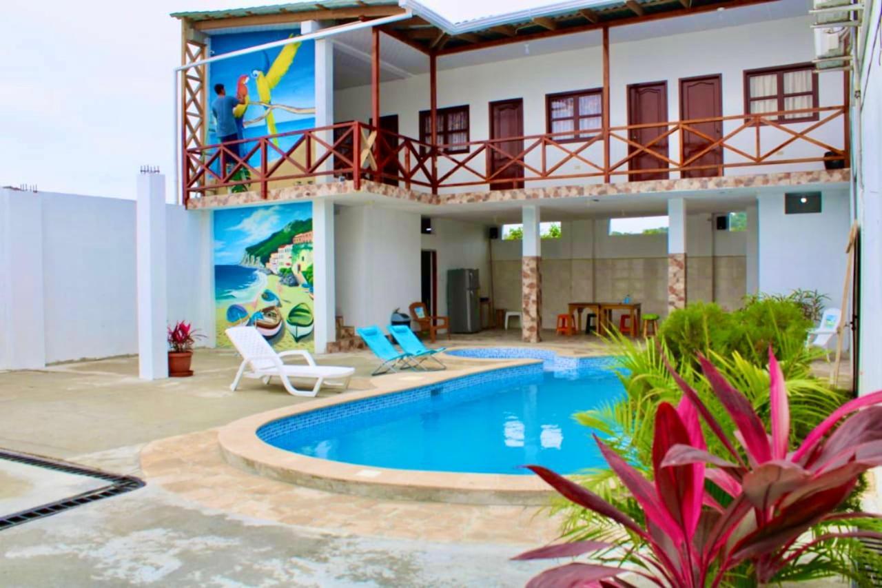 Hostal Laurita Beach Montanita Exterior photo