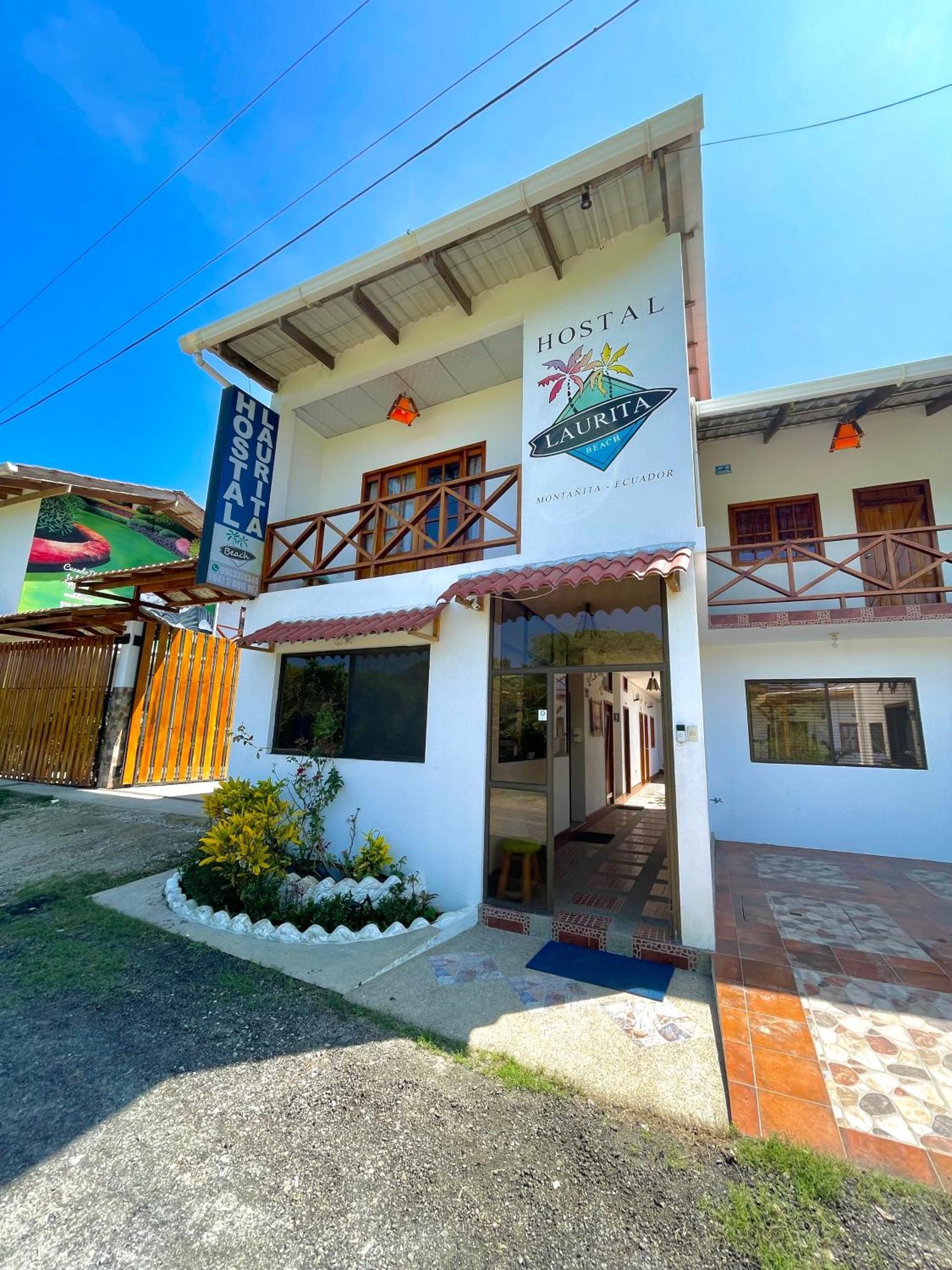 Hostal Laurita Beach Montanita Exterior photo